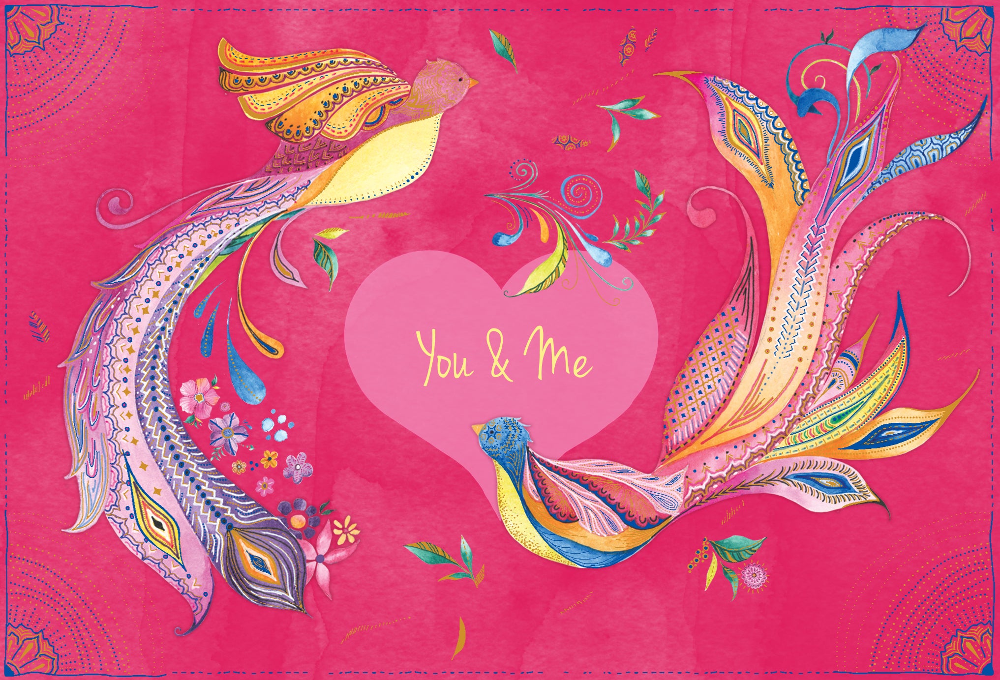 Two Birds Valentine's Day Card